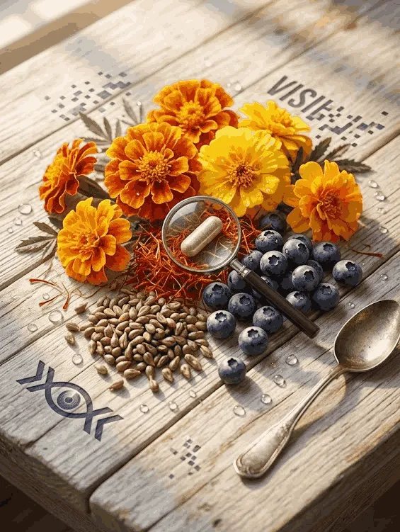 VisiFlora supplement ingredients label